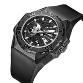 Reef Tiger Black Shark RGA6903-S Diving Automatic Mechanical Watches For Men - Seiko NH70A Automatic Movement Wristwatches